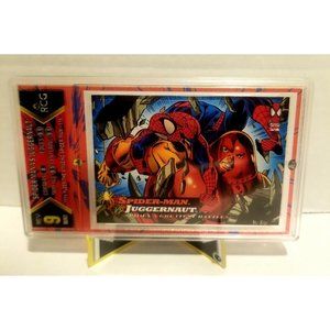 Spider Man vs juggernaut #116 RCG 9 spider no way home marvel card tom H